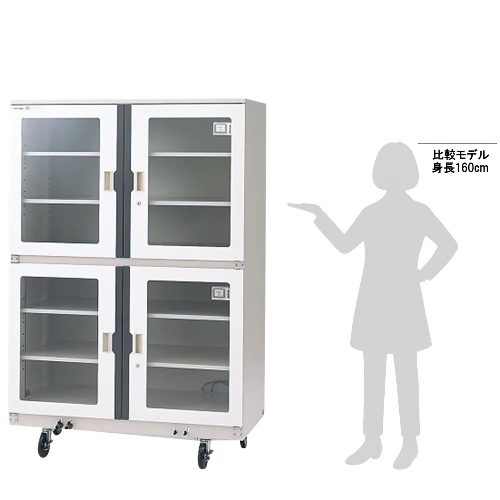 1-5467-24 ガス置換デシケーター DG-4N 【AXEL】 アズワン