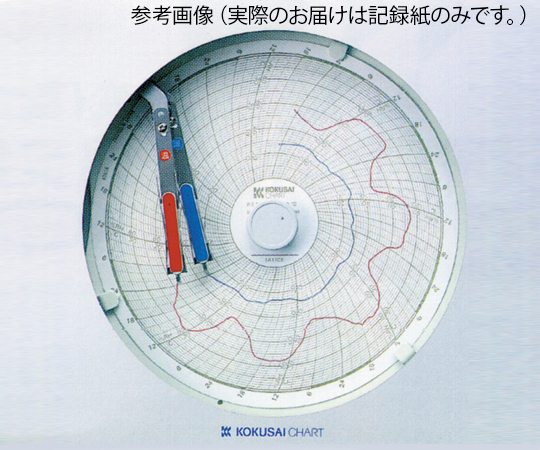 1-5514-14温湿度記録計用記録紙１Ａ１１ＣＥ【1個】(as1-1-5514-14)