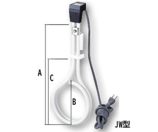 1-5519-01テフロン（Ｒ）被覆ヒーターＪＷ－１Ａ【1個】(as1-1-5519-01)