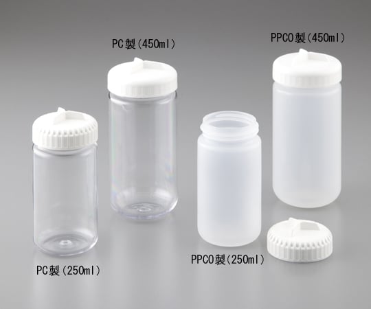 NALGENE1-5589-02遠心瓶（シーリングキャップ付き）PPCO製４５０mL４本入【1袋(4本入)】(as1-1-5589-02)