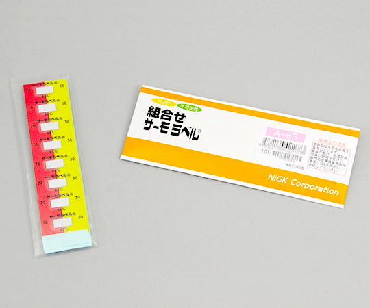 日油技研工業1-5616-01組み合わせサーモラベルＡ－６５８０枚【1箱(80枚入)】(as1-1-5616-01)