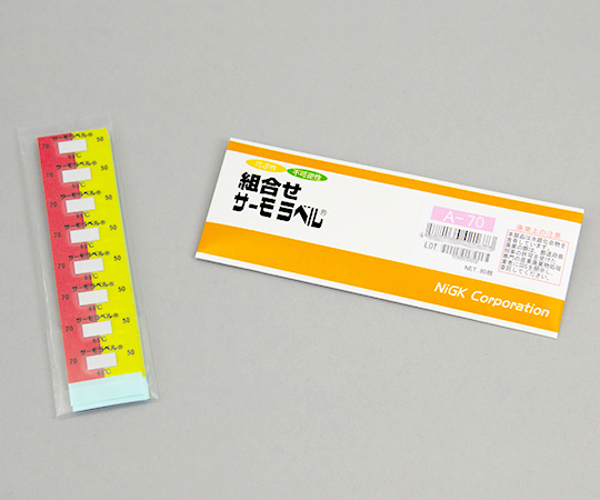 日油技研工業1-5616-02組み合わせサーモラベルＡ－７０８０枚【1箱(80枚入)】(as1-1-5616-02)