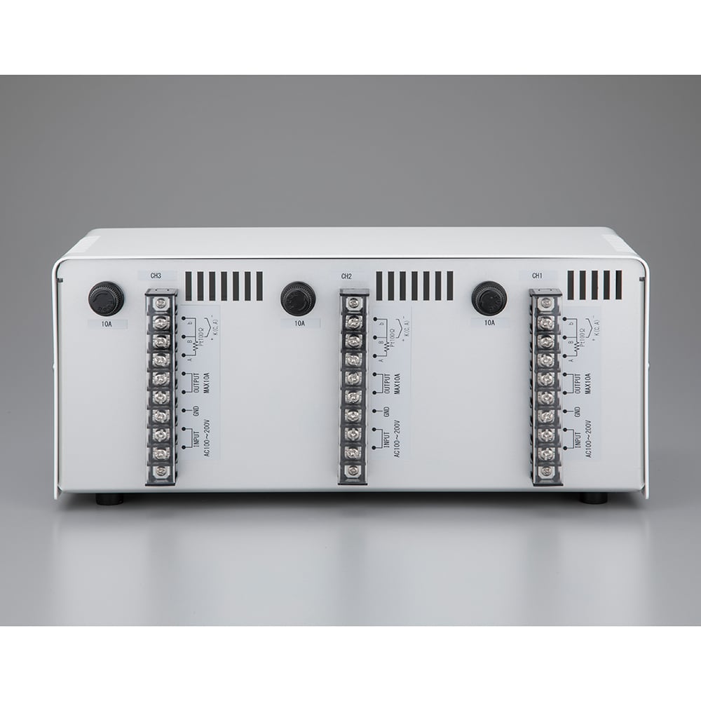 1-5724-21 フリー電源デジタル温度調節器 0～999℃ K熱電対×3 TS-K3G