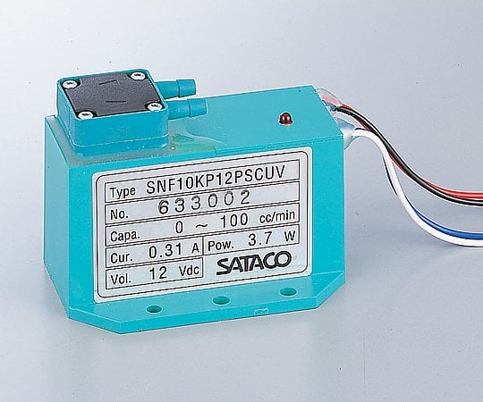 サタコ1-5797-01超微量ダイヤフラム式定量ポンプ100mL/minDC24VＳＮＦ１０ＫＰ２４ＰＳＣＵＶ【1台】(as1-1-5797-01)