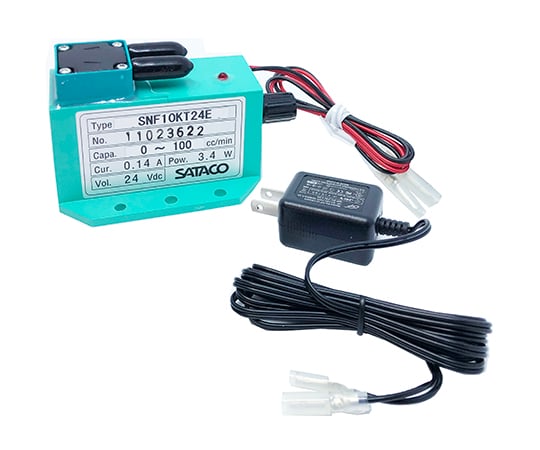 サタコ1-5797-04超微量ダイヤフラム式定量ポンプ100mL/minAC100VＳＮＦ１０ＫＴ２４Ｅ【1台】(as1-1-5797-04)