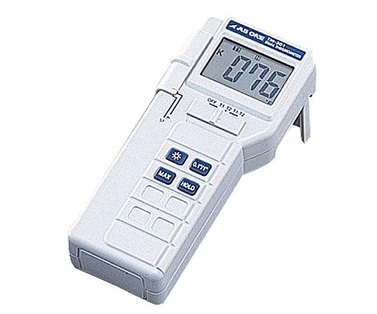1-5812-02-20 デジタル温度計 2ch 校正証明書付 切替式 TM-301