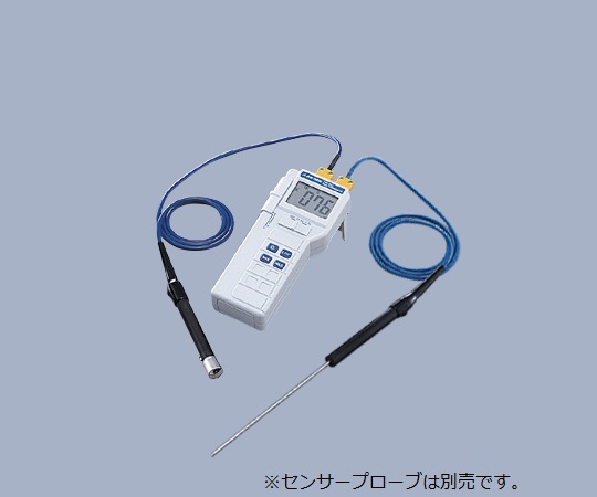 デジタル温度計　2ch　英語版校正証明書付　切替式　TM-301