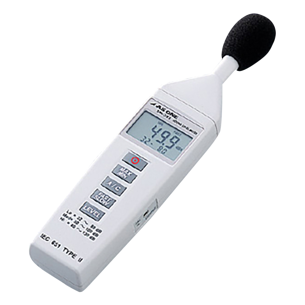 工場店 デジタル騒音計 SD-2200 8-615-0436 環境測定 【返品不可】 自由研究・実験器具