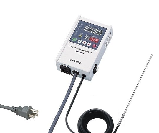 1-5825-11 デジタル温度調節器（プログラム機能付） -100～600℃ TP-4NK