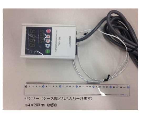 1-5826-11 デジタル温度調節器（タイマー機能付） -100～600℃ TC-1NK