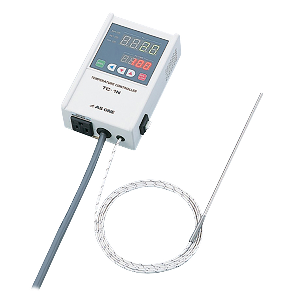デジタル温度調節器（タイマー機能付） -100～600℃ 校正証明書付 TC-1NK