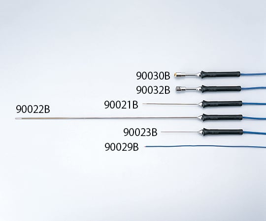 1-592-15 温度計用プローブ K熱電対 注射針高速応答型(シース型) 90023B