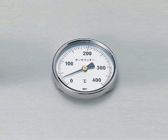 1-600-02 バイメタル温度計 サーモペッター 0～400 2340-40