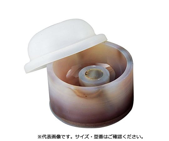 1-6020-05 めのう製マグネット乳鉢セット 25g筒