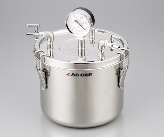 アズワン1-6095-03ステン真空缶８Ｌ【1個】(as1-1-6095-03)
