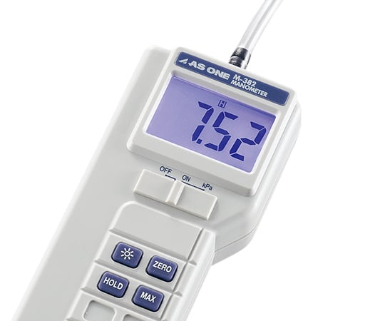 デジタルマノメータ（ゲージ圧計） 校正証明書付　M-382