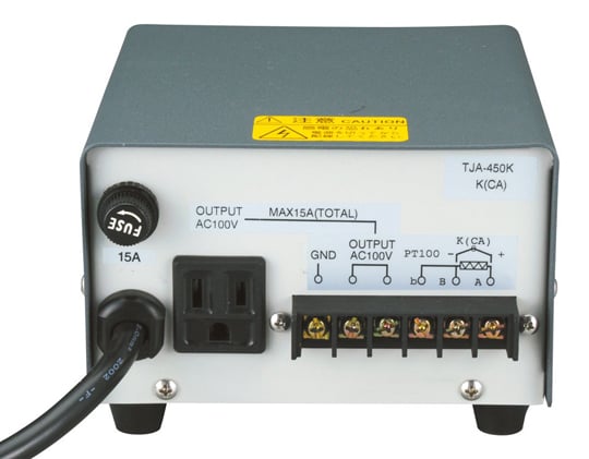 1-6123-01 デジタル卓上型温度調節器 0～399℃ TJA-450K