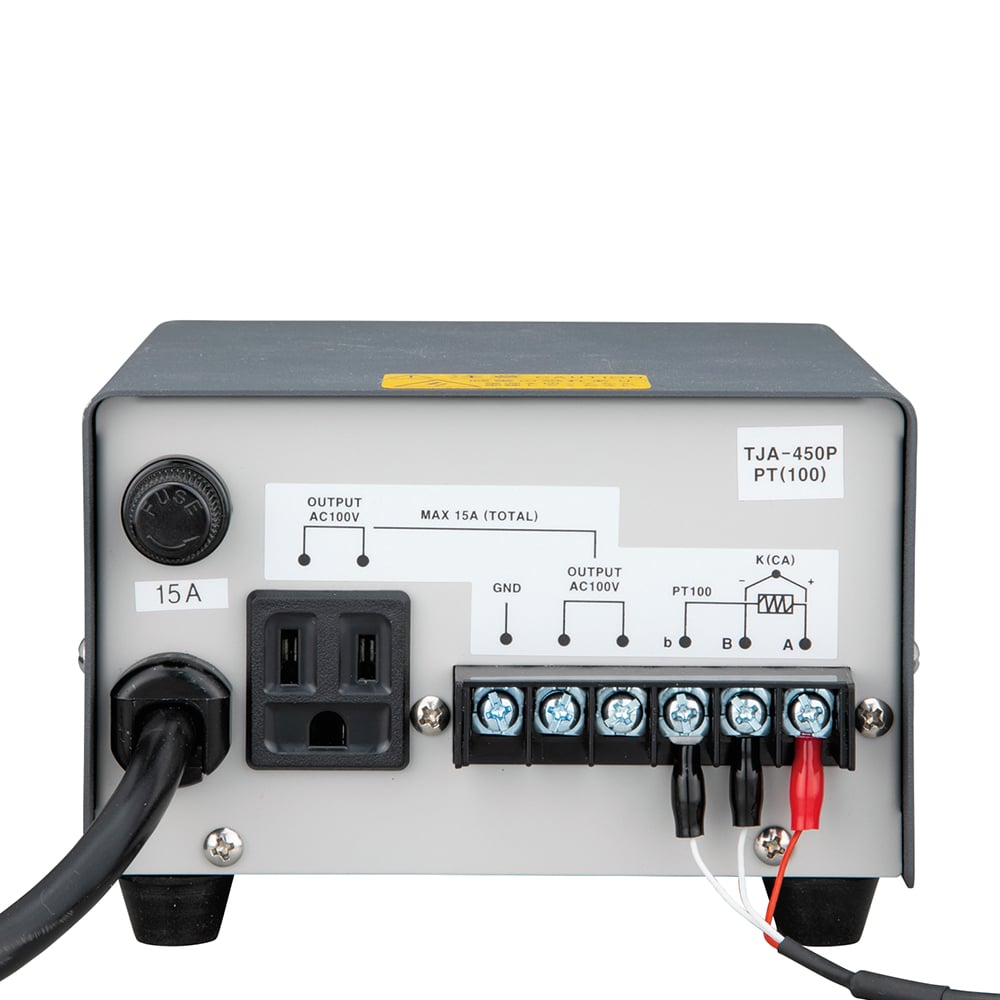 1-6123-11-20 デジタル卓上型温度調節器 0～500℃ ON/OFF制御 校正証明書付 TMA-450K