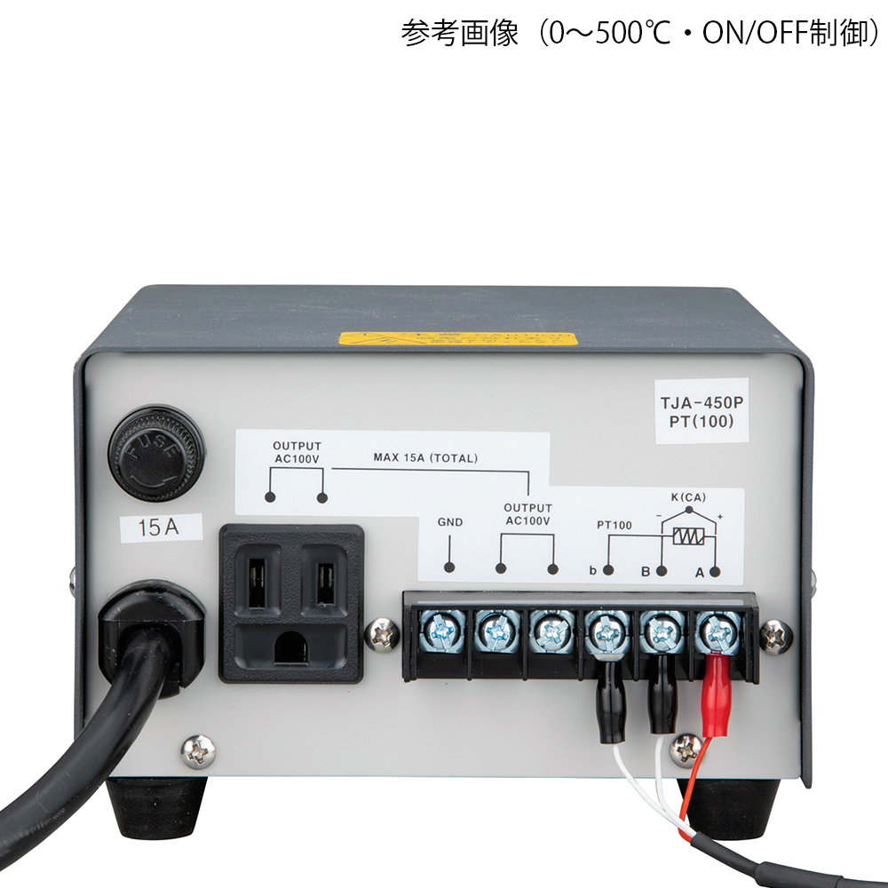1-6123-12-20 デジタル卓上型温度調節器 0.0～200.0℃ ON/OFF制御 校正証明書付 TMA-450P
