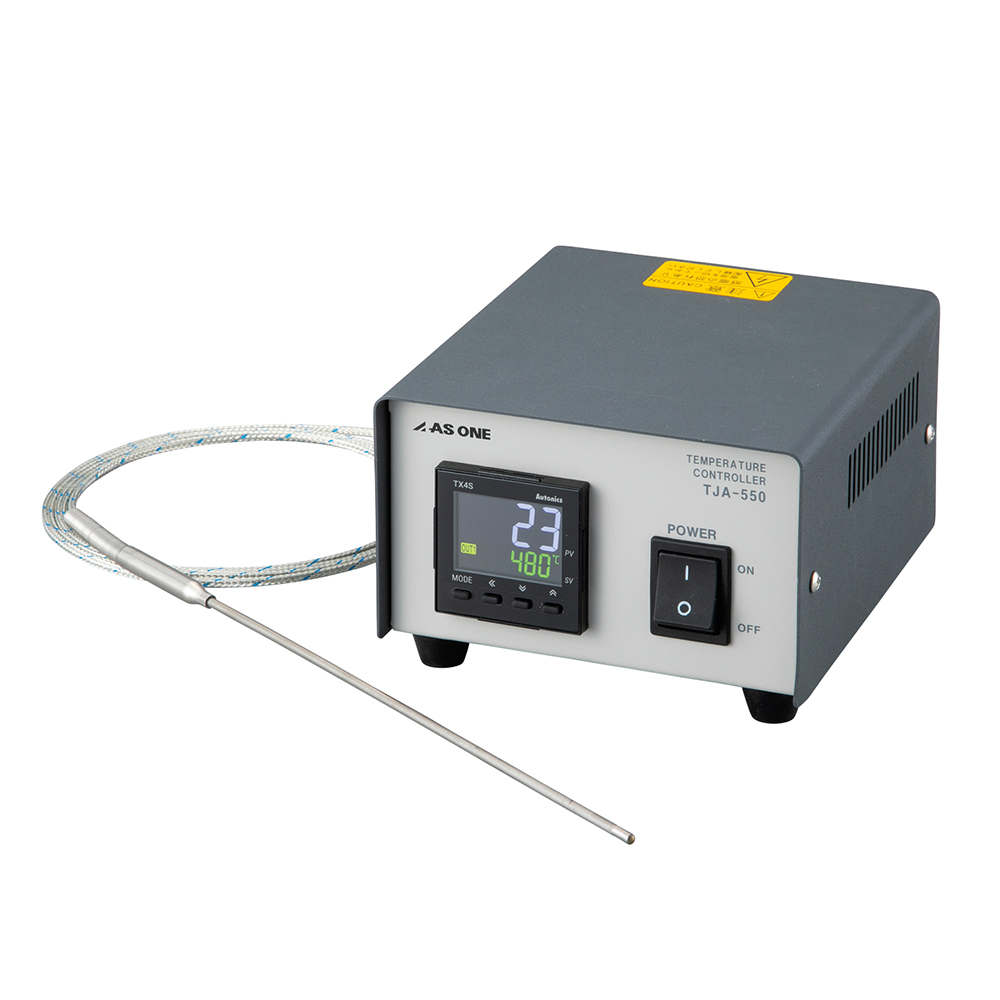 1-6124-11-20 デジタル高精度温度調節器 0～500℃ PID制御 校正証明書付 TMA-550K