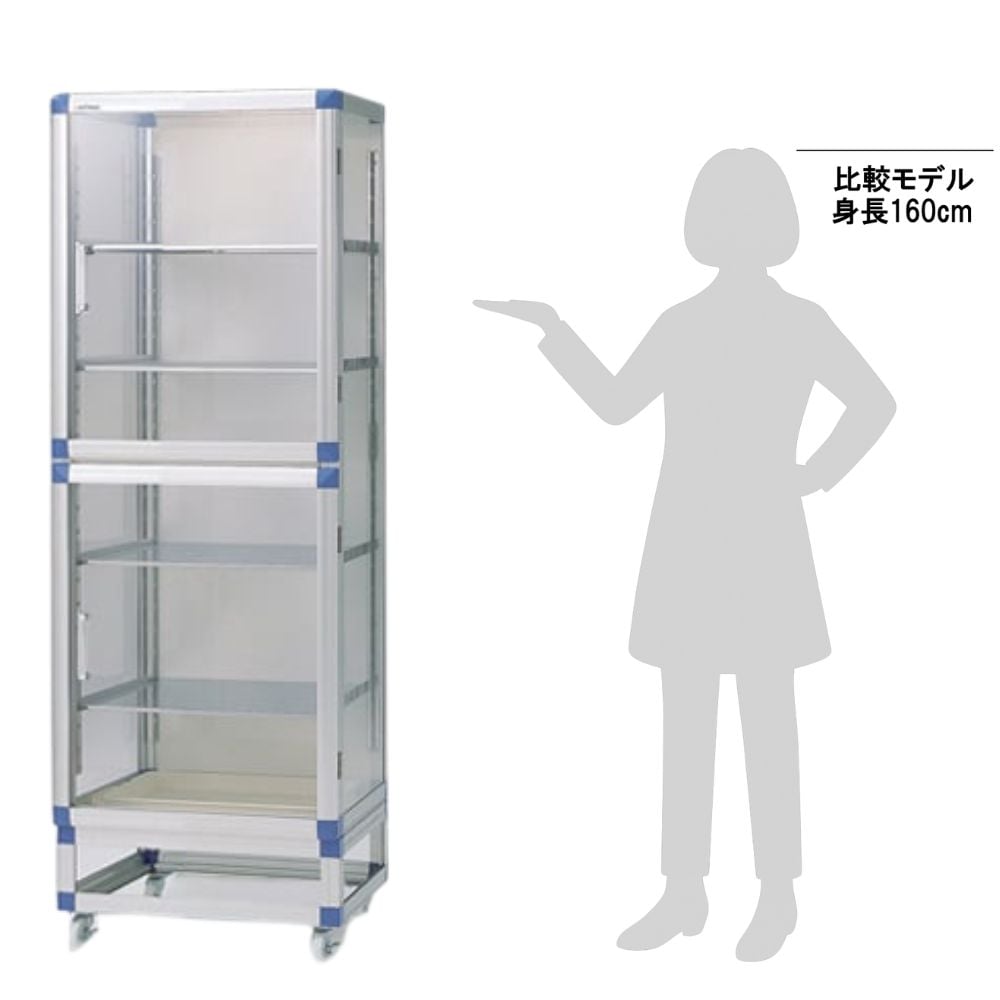 1-6129-01 静電仕様デシケーター 574×523×1765mm SD-SSE 【AXEL】 アズワン