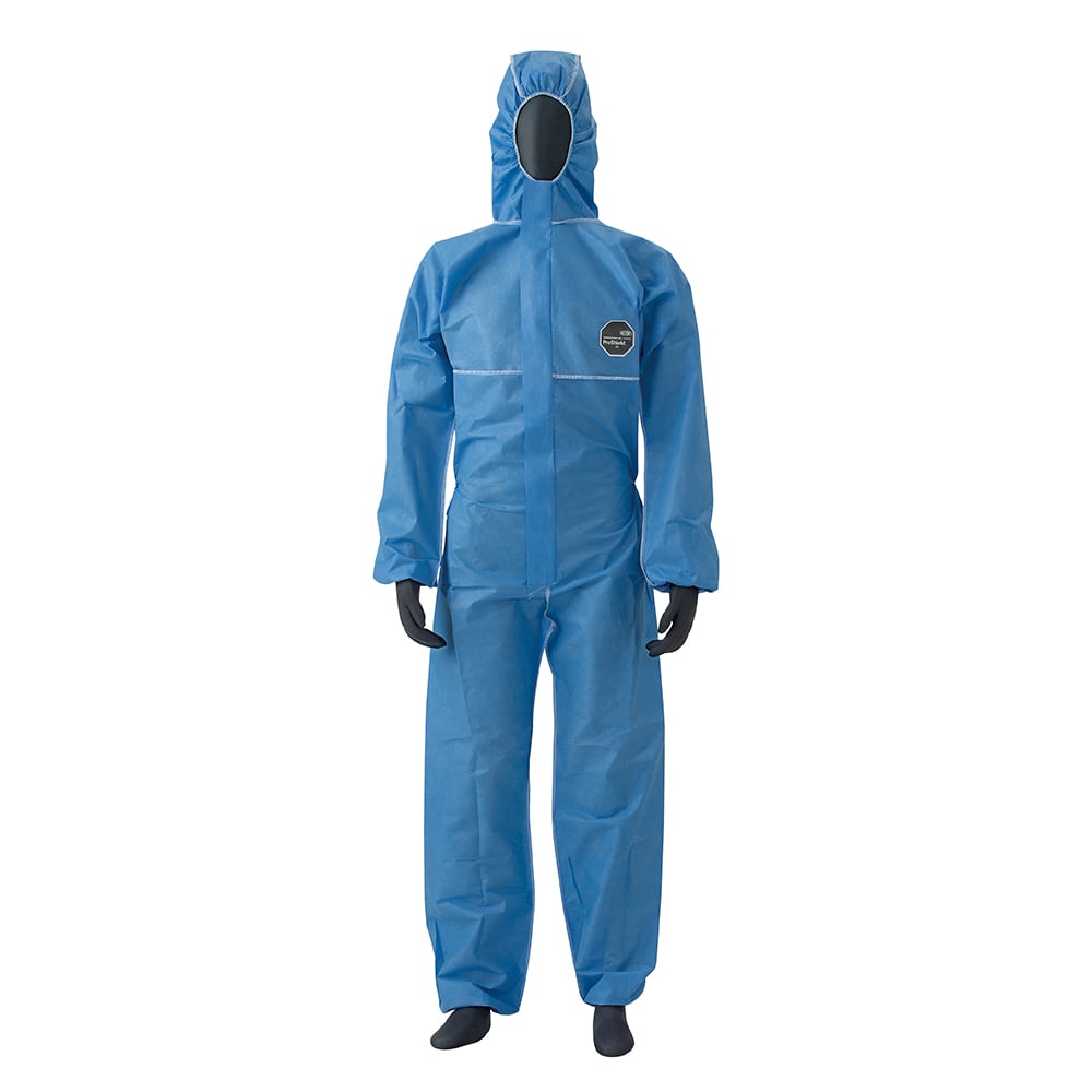 全身化学防護服(使い捨て式・マイクロガード(R)) XL 10枚入 MG1500 1-8245-11 - 3