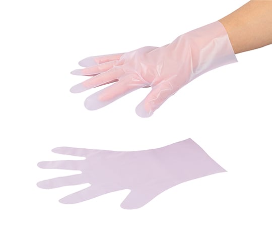 アズワン1-6164-01サニメント手袋ＰＥエンボス付（エコノミー）Ｓ１箱【1箱(100枚入)】(as1-1-6164-01)