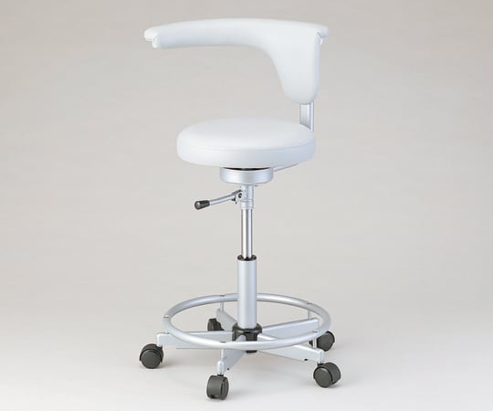 アズワン1-6203-01ワーキングチェアーホワイト【1脚】(as1-1-6203-01)