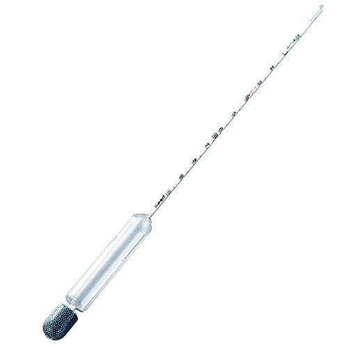 【校正対応】日本計量器工業1-6205-03１０度間重ボーメ度計ＪＣ－９３２２【1本】(as1-1-6205-03)