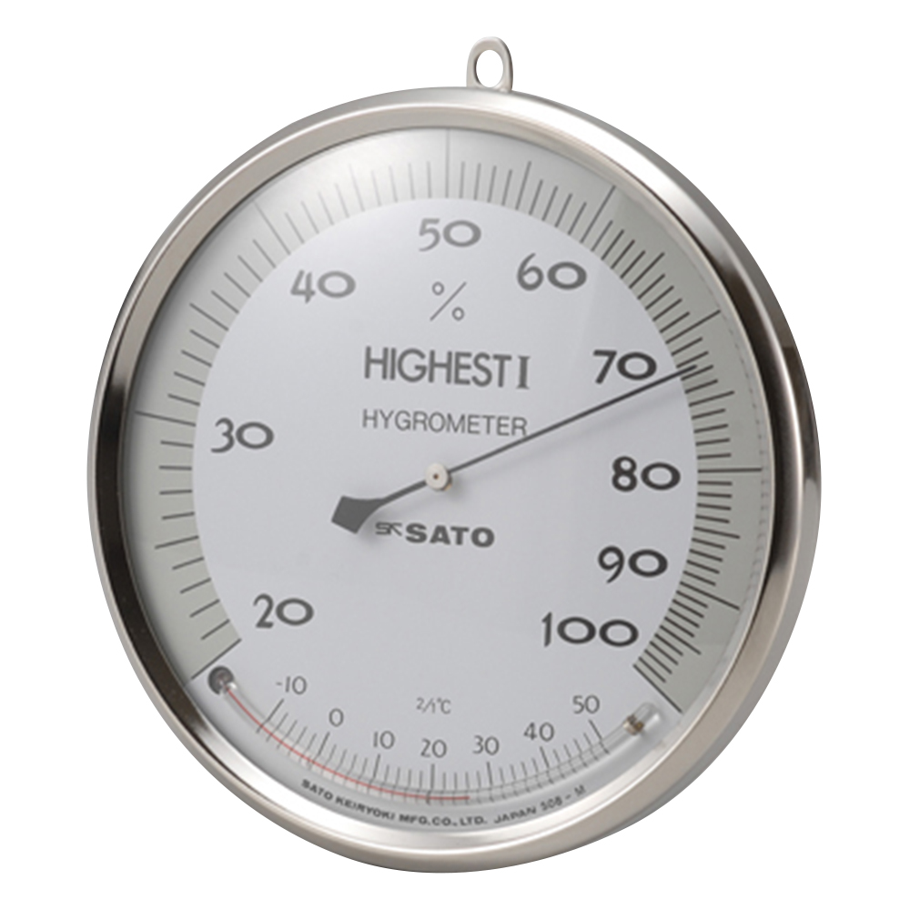 アズワン 温度・湿度メーター 1-8154-01 《計測・測定・検査》