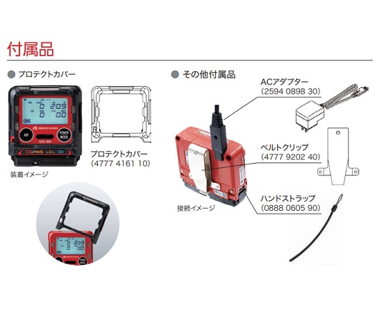 理研計器 マルチガスモニター GX-3R TYPEB (1-6269-42) | www