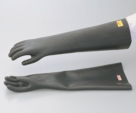 1-6313-01 静電気用手袋 黒 GC-8