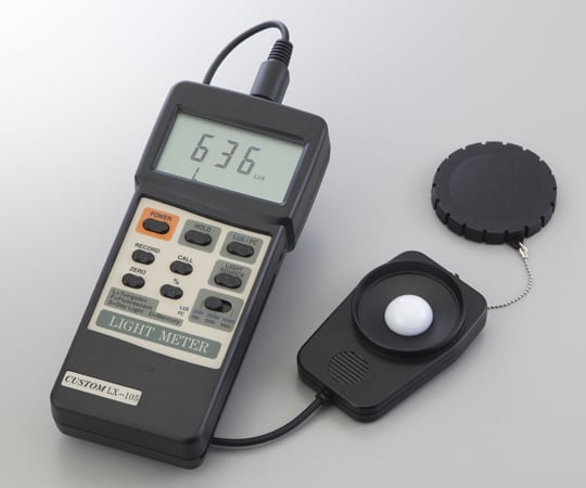 1-6394-01-20 デジタル照度計 校正証明書付 LX-105