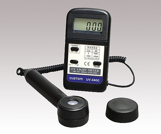 カスタム1-6395-11紫外線強度計UV-340C【1台】(as1-1-6395-11)