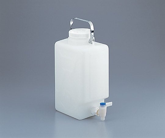 NALGENE1-6487-02フッ素加工活栓付角型瓶20L【1本】(as1-1-6487-02)