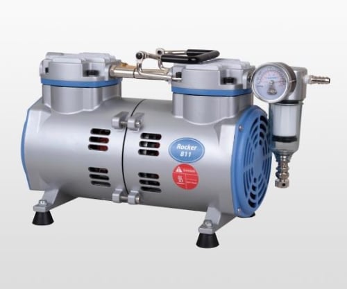 Rocker1-6685-15オイルレス吸引ポンプ40/48L/min【1台】(as1-1-6685-15)