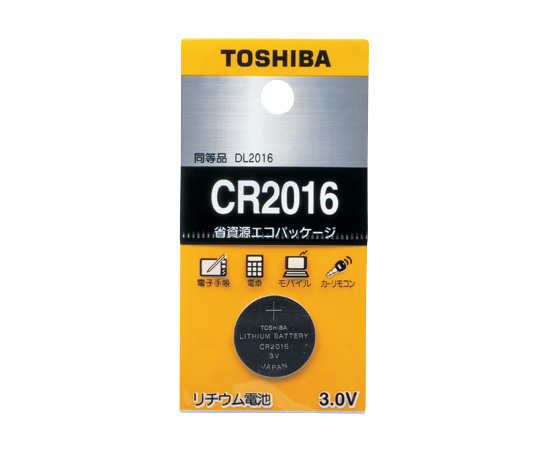 1-6714-01 ボタン電池 CR2016EC
