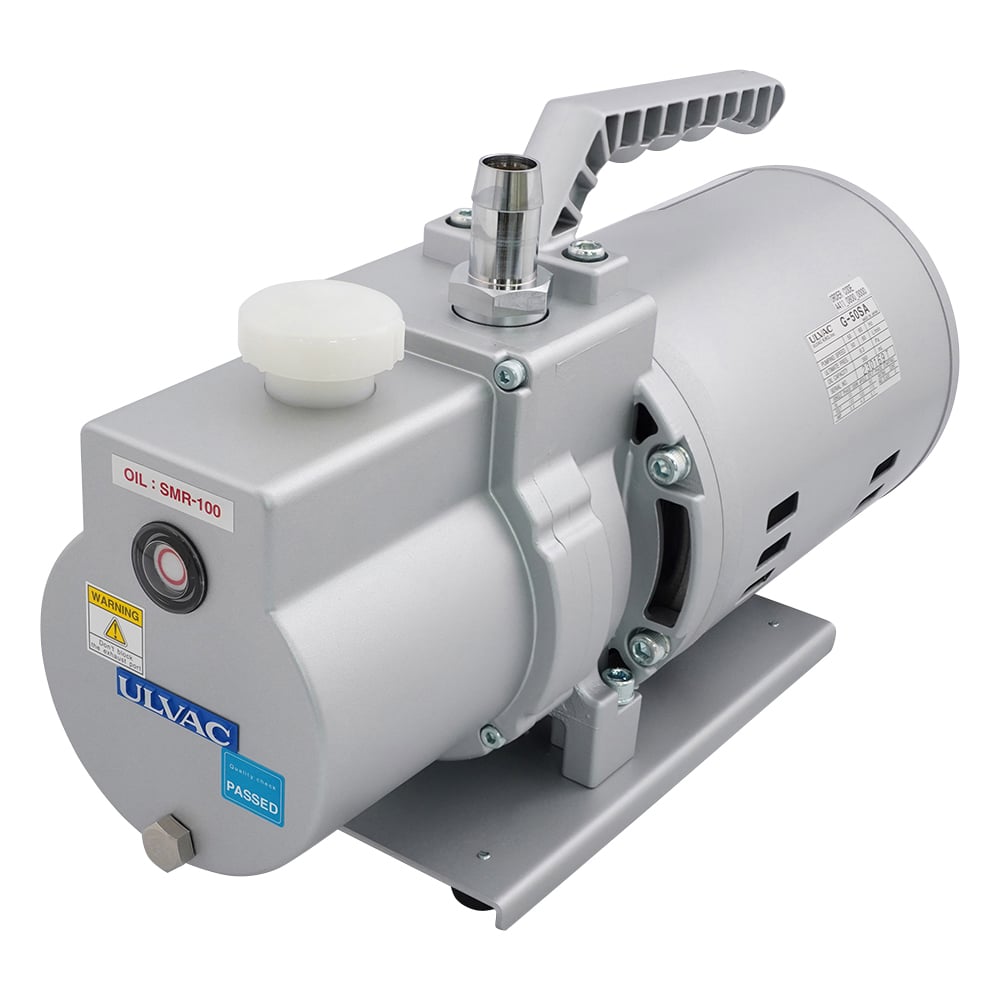 ■海外仕様　油回転真空ポンプ（小型直結型）　156×341×199.5mm　一段式