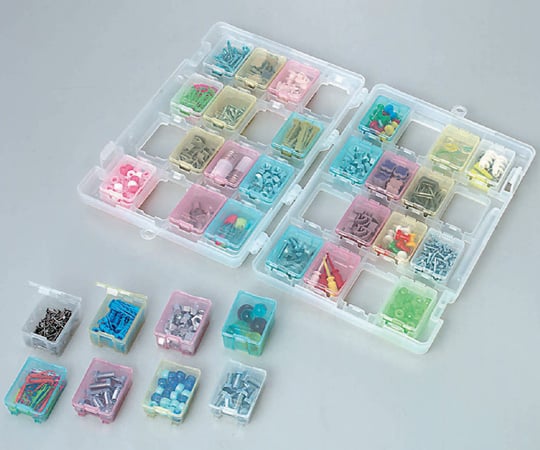 1-6730-02スケルトンパーツボックスＳＰ２７ＭＳ３２２７５×１８７×４９ｍｍ【1個】(as1-1-6730-02)