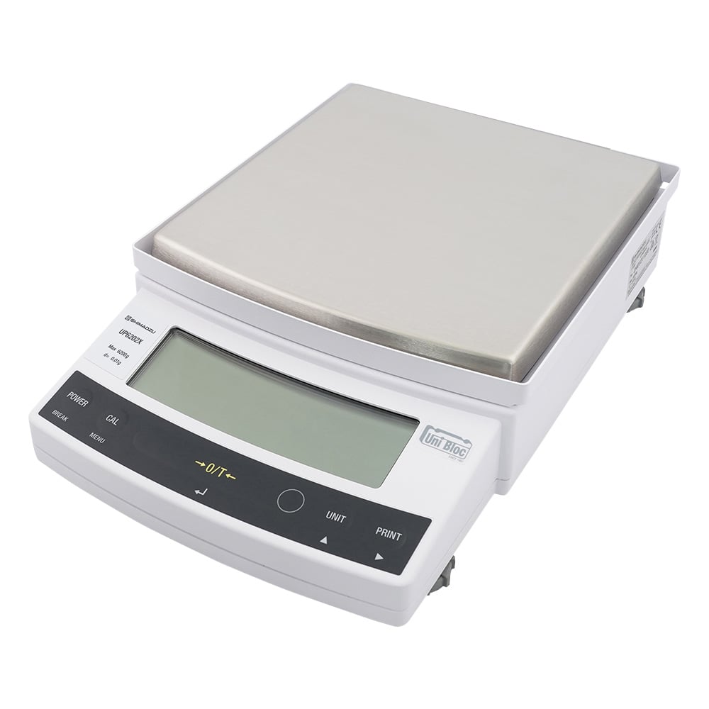 上皿天びん　UP-X・校正分銅内蔵タイプ　6200g　最小表示：0.01g
