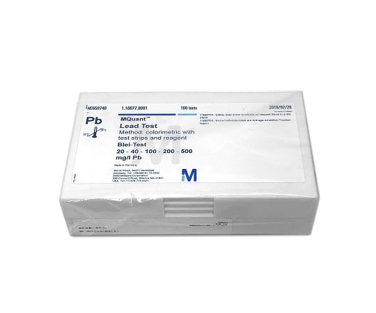 Merck1-6771-12エムクァント分析試験紙鉛【1箱(100枚入)】(as1-1-6771-12)