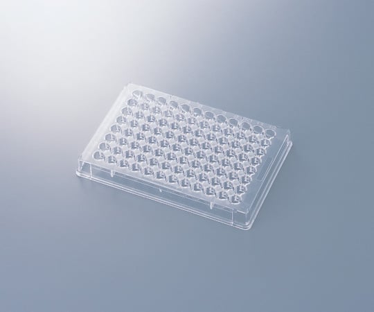 【滅菌】ステム1-6776-04９６ウェルマイクロプレート丸底・滅菌済【1箱(50枚入)】(as1-1-6776-04)