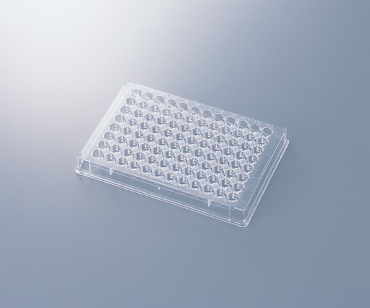 【滅菌】ステム1-6776-06９６ウェルマイクロプレート平底・滅菌済【1箱(50枚入)】(as1-1-6776-06)