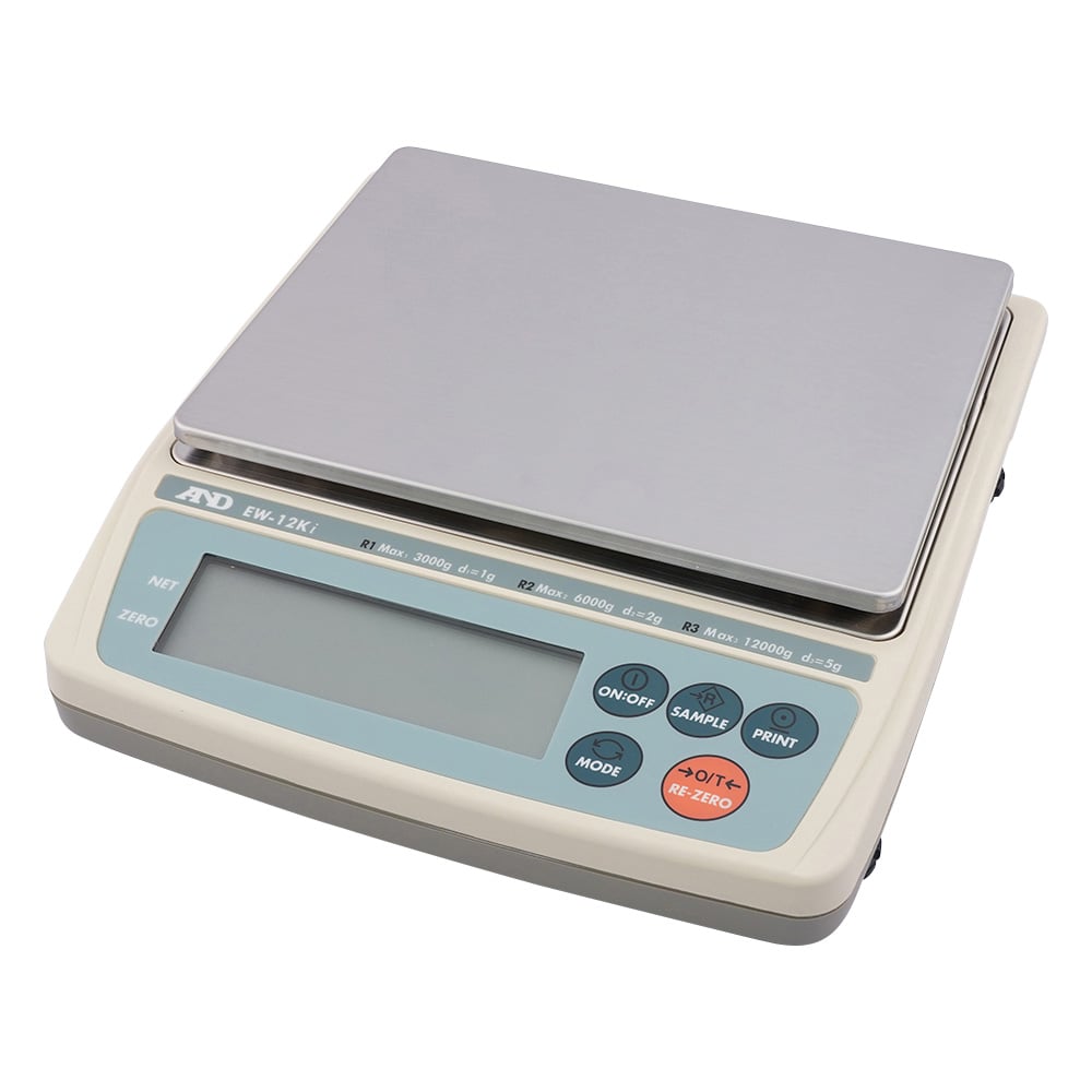パーソナル電子天秤 校正証明書付 EW-12Ki