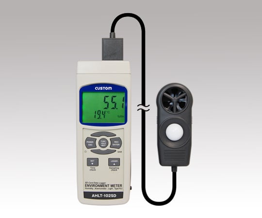【校正対応】カスタム1-6850-02多機能環境測定器ＡＨＬＴ－１０２ＳＤ【1台】(as1-1-6850-02)
