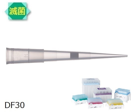 【滅菌】ギルソン1-6858-06ダイアモンドチップＤＦ－３０ＳＴ９６本／箱×１０箱【1箱(96本×10ラック入)】(as1-1-6858-06)