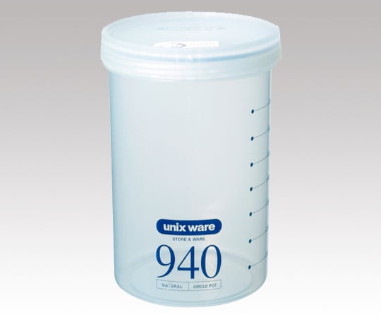 1-7018-04サークルポット９４０ｍＬφ１０８×１５０ｍｍ【1個】(as1-1-7018-04)