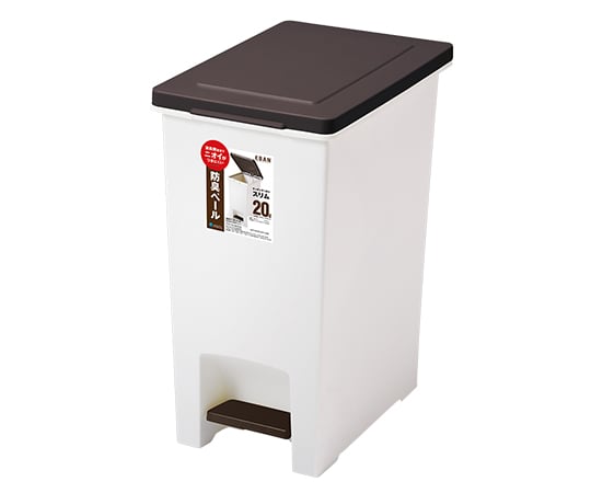 1-7019-23R防臭ペダルペール20L【1個】(as1-1-7019-23)