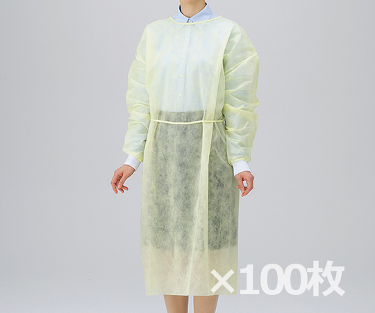 アズワン1-7044-51ディスポガウンＣＮ３０３１００枚入【1箱(100枚入)】(as1-1-7044-51)