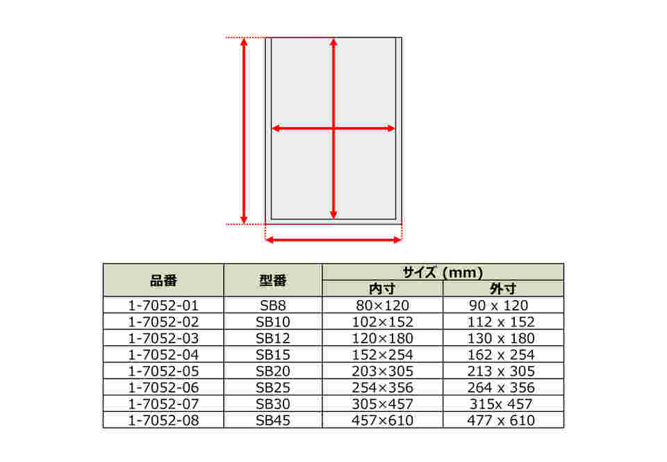 取扱を終了した商品です］静電気シールディングバッグ 80×120mm 約0.08